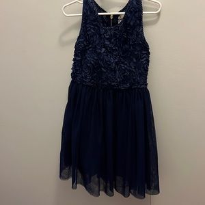 Navy girls dress